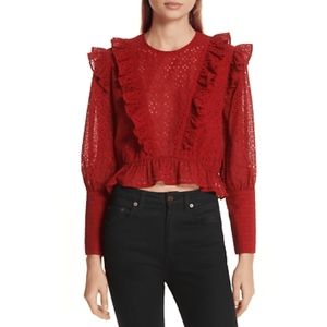 Robert Rodriguez - Charlotte Dahlia Eyelet Blouse